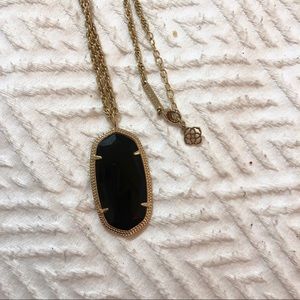 Kendra Scott Necklace - Gold, Black